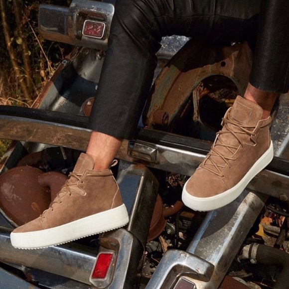 GIUSEPPE ZANOTTI Brown Suede Sneaker - NEW - Picture 7 of 8